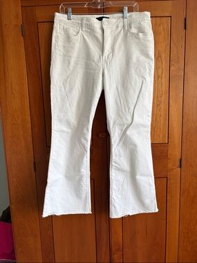 Kut from the Kloth White Boot Cut Jeans